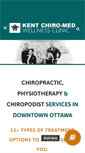 Mobile Screenshot of kentchiromed.com